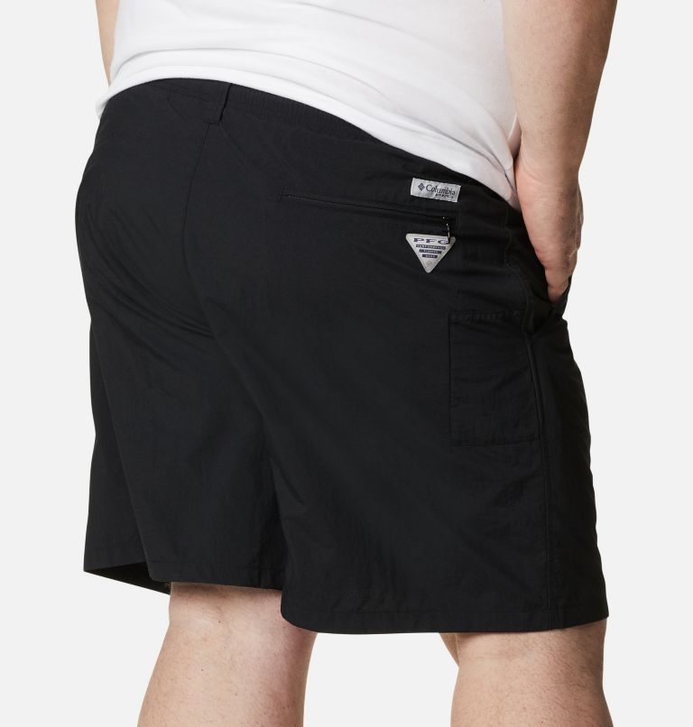 Men's Columbia PFG Backcast III Water Shorts Black | Plus Size CA-EC180